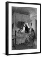 Death of Washington-Howard Pyle-Framed Art Print