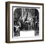 Death of Washington-null-Framed Art Print