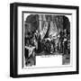 Death of Washington-null-Framed Art Print