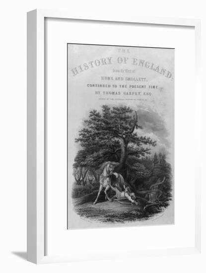 Death of William Rufus-J. Rogers-Framed Art Print