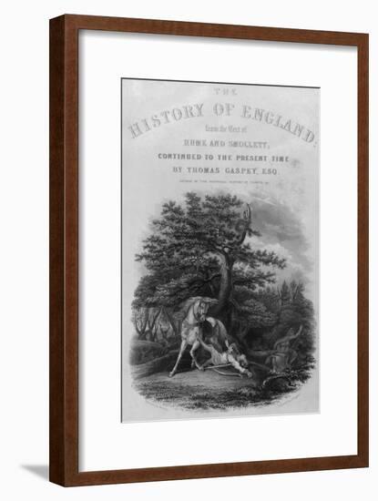 Death of William Rufus-J. Rogers-Framed Art Print