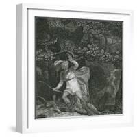 Death of William Rufus-null-Framed Art Print