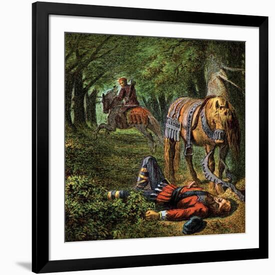 Death of William the Second, 1100-null-Framed Giclee Print