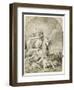 Death on a Pale Horse, C.1775 (Pen and Black Ink on Wove Paper)-John Hamilton Mortimer-Framed Giclee Print