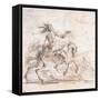 Death on the Battlefield-Stefano Della Bella-Framed Stretched Canvas