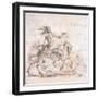 Death on the Battlefield-Stefano Della Bella-Framed Giclee Print