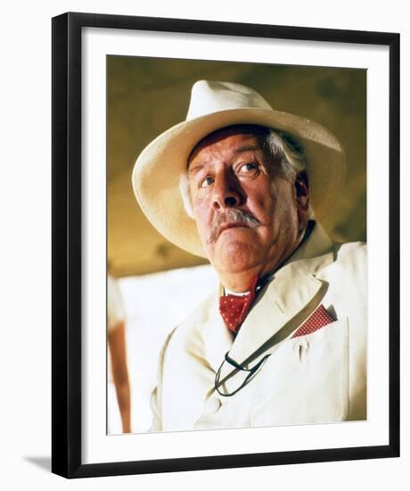 Death on the Nile, Peter Ustinov, 1978-null-Framed Photo