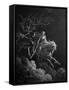 Death on the Pale Horse by Gustave Dore-Philip Gendreau-Framed Stretched Canvas