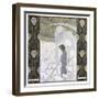 Death Personified as the Grim Reaper-Heinrich Lefler-Framed Photographic Print