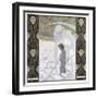 Death Personified as the Grim Reaper-Heinrich Lefler-Framed Photographic Print