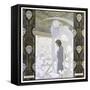 Death Personified as the Grim Reaper-Heinrich Lefler-Framed Stretched Canvas