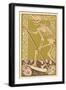 Death Personified on a Tarot Card-null-Framed Art Print