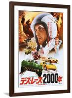 Death Race 2000, Japanese Poster Art, Sylvester Stallone, 1975-null-Framed Art Print