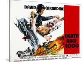 Death Race 2000, Simone Griffeth, David Carradine, 1975-null-Stretched Canvas