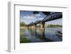 Death Railway Bridge, Bridge over River Kwai, Kanchanaburi, Thailand, Southeast Asia, Asia-Frank Fell-Framed Photographic Print