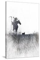 Death rides a horse-Alex Cherry-Stretched Canvas