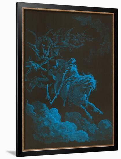 Death Rides a Pale Horse-null-Framed Blacklight Poster