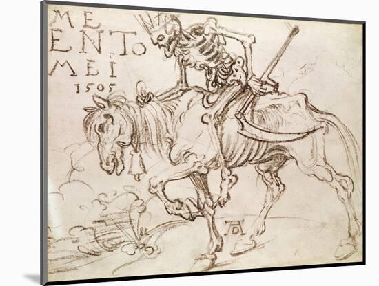 Death Riding, 1505-Albrecht Dürer-Mounted Giclee Print