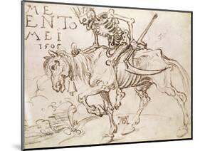 Death Riding, 1505-Albrecht Dürer-Mounted Giclee Print