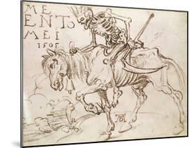 Death Riding, 1505-Albrecht Dürer-Mounted Giclee Print