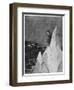 Death Sits on the Iceberg Grinning Waiting for the Titanic to Crash into It-Erich Wilke-Framed Art Print