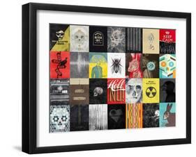 Death Skulls-Hannes Beer-Framed Art Print