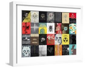 Death Skulls-Hannes Beer-Framed Art Print