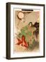 Death Stone of Nasu Moor, Thirty-Six Transformations-Yoshitoshi Tsukioka-Framed Giclee Print