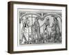 Death Taking the Bishop and the Nobleman, from the Danse Macabre, Published Paris, 1485-Guy Marchant-Framed Giclee Print