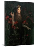 Death the Bride, 1894-95-Thomas Cooper Gotch-Stretched Canvas