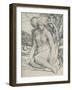 'Death the Wooer', c1895, (1923)-Alphonse Legros-Framed Giclee Print