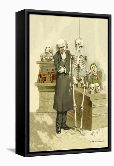 Death under Inspection-F. Frusius M.d.-Framed Stretched Canvas