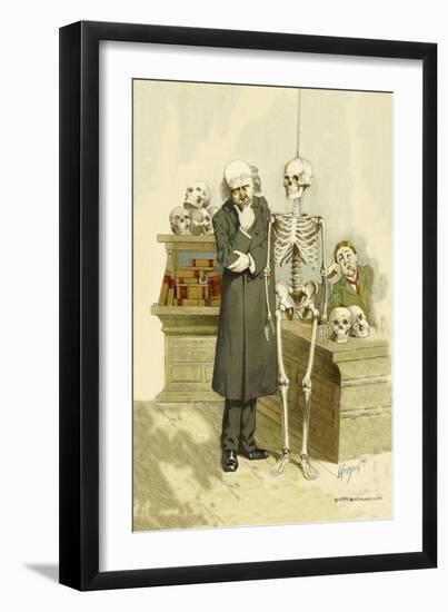 Death under Inspection-F. Frusius M.d.-Framed Art Print