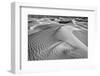 Death Valley dunes.-John Ford-Framed Photographic Print