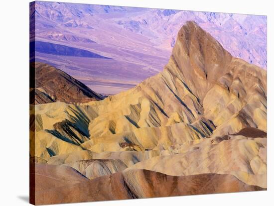 Death Valley from Zabriskie Point-Jim Zuckerman-Stretched Canvas