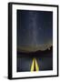 Death Valley Highway at Night-Jon Hicks-Framed Photographic Print