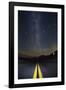 Death Valley Highway at Night-Jon Hicks-Framed Photographic Print