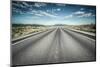 Death Valley Highway to Nevada-weltreisendertj-Mounted Photographic Print