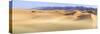 Death Valley. Landscape of Mesquite Flats Sand Dunes.-Janet Muir-Stretched Canvas