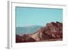 Death Valley Mountains-NaxArt-Framed Art Print