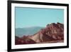 Death Valley Mountains-NaxArt-Framed Art Print