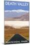 Death Valley National Park, California, Highway Scene-Lantern Press-Mounted Art Print