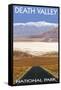 Death Valley National Park, California, Highway Scene-Lantern Press-Framed Stretched Canvas