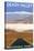 Death Valley National Park, California, Highway Scene-Lantern Press-Stretched Canvas