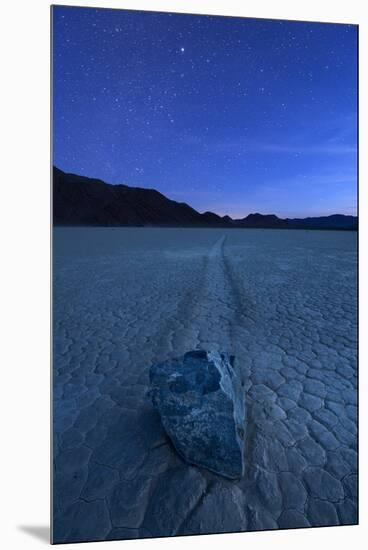 Death Valley National Park, California: "Moving" Rocks Of The Famous Racetrack-Ian Shive-Mounted Premium Photographic Print