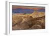 Death Valley National Park, California: Sunrise On Zabriskie Point-Ian Shive-Framed Photographic Print