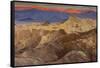 Death Valley National Park, California: Sunrise On Zabriskie Point-Ian Shive-Framed Stretched Canvas