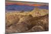 Death Valley National Park, California: Sunrise On Zabriskie Point-Ian Shive-Mounted Photographic Print