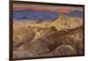 Death Valley National Park, California: Sunrise On Zabriskie Point-Ian Shive-Framed Photographic Print