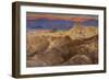 Death Valley National Park, California: Sunrise On Zabriskie Point-Ian Shive-Framed Premium Photographic Print